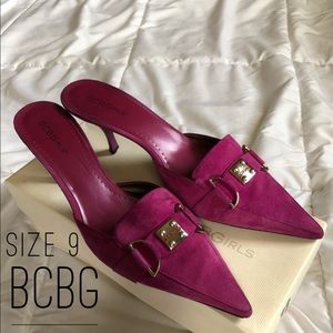 BCBG Magenta heels